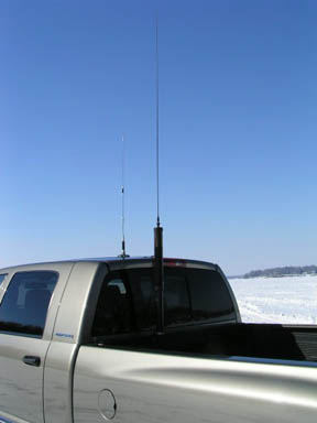 antennas on truck